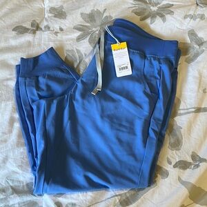 Figs Ceil Blue Zamora jogger scrub pants